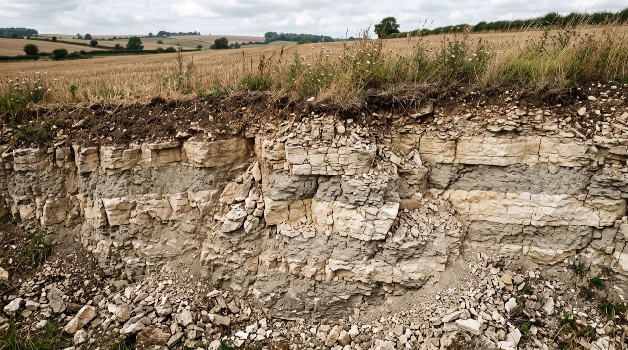 Forage dans le tuffeau : particularités géologiques du Val de Loire